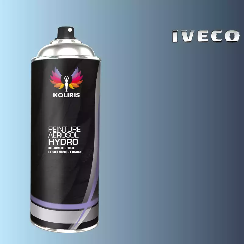 Bombe de peinture utilitaire hydro Iveco 400ml