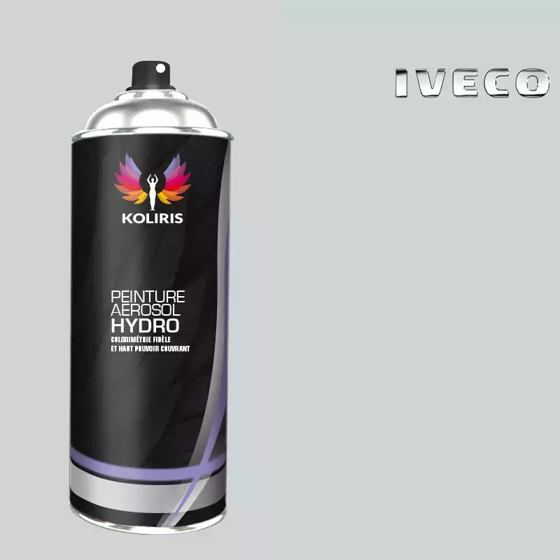 Bombe de peinture utilitaire hydro Iveco 400ml