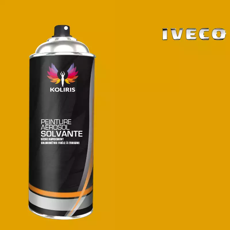 Bombe de peinture utilitaire solvant Iveco 400ml