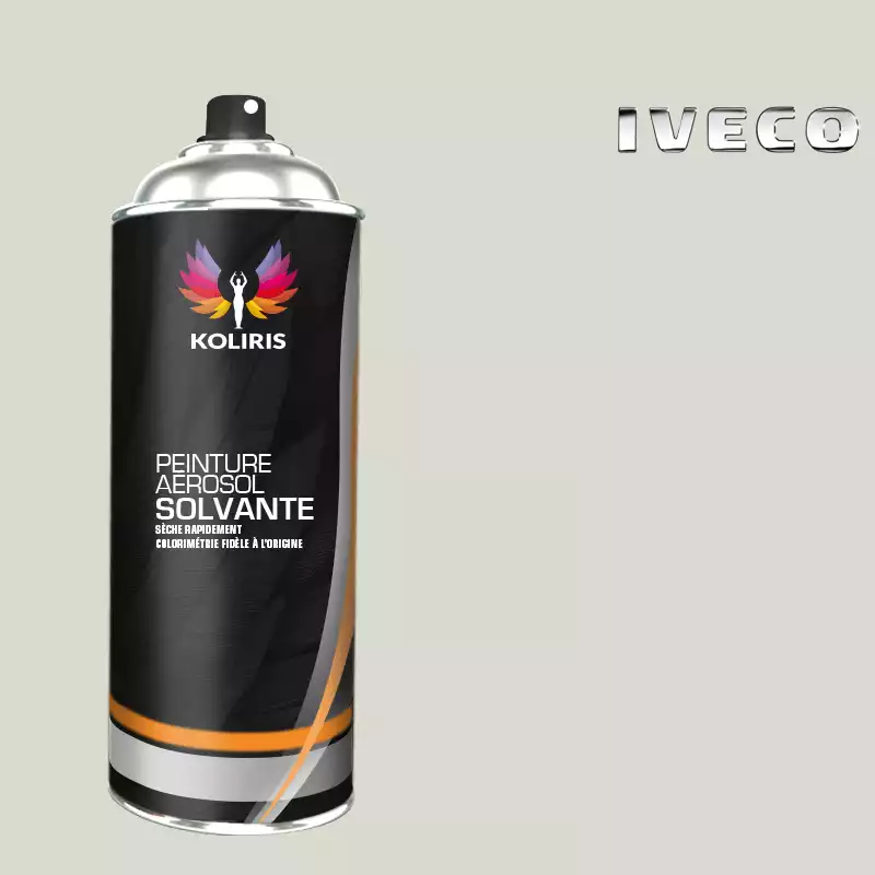 Bombe de peinture utilitaire solvant Iveco 400ml