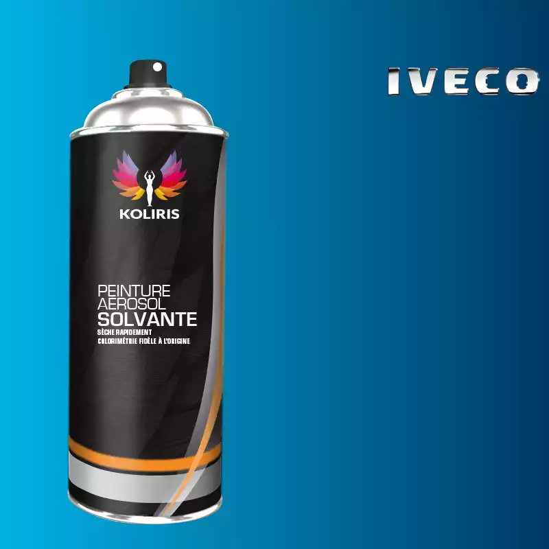 Bombe de peinture utilitaire solvant Iveco 400ml