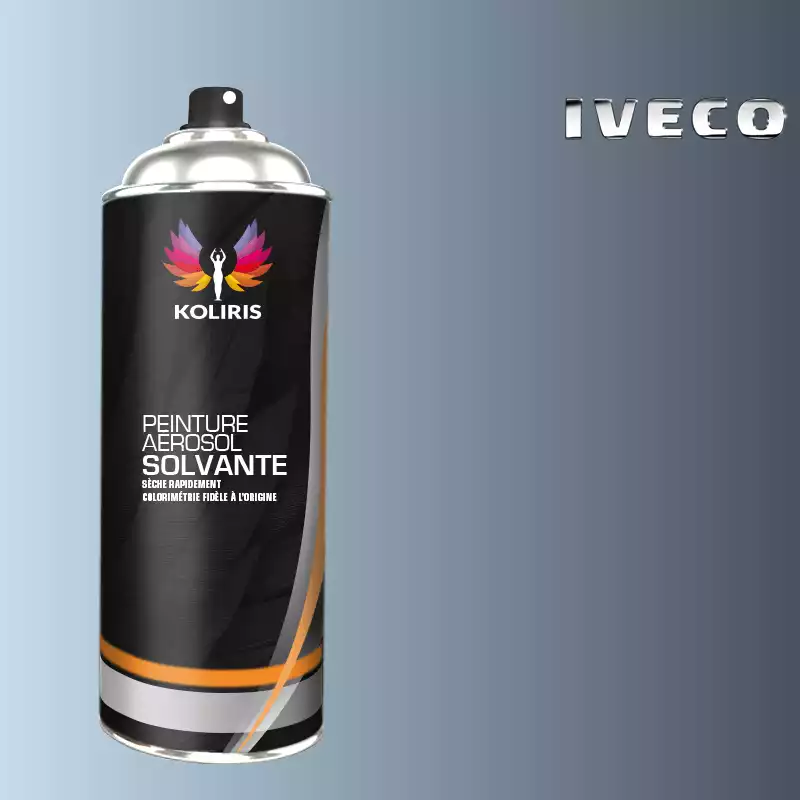 Bombe de peinture utilitaire solvant Iveco 400ml