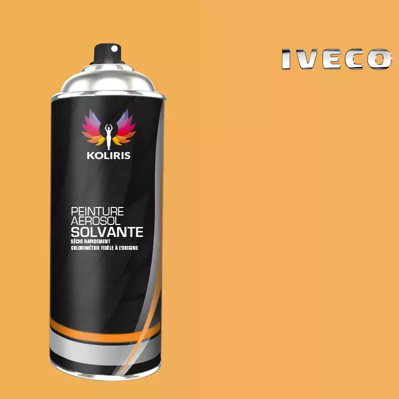 Bombe de peinture utilitaire solvant Iveco 400ml