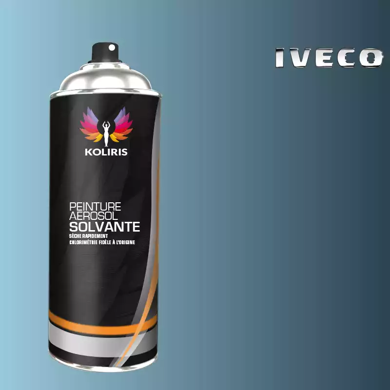 Bombe de peinture utilitaire solvant Iveco 400ml