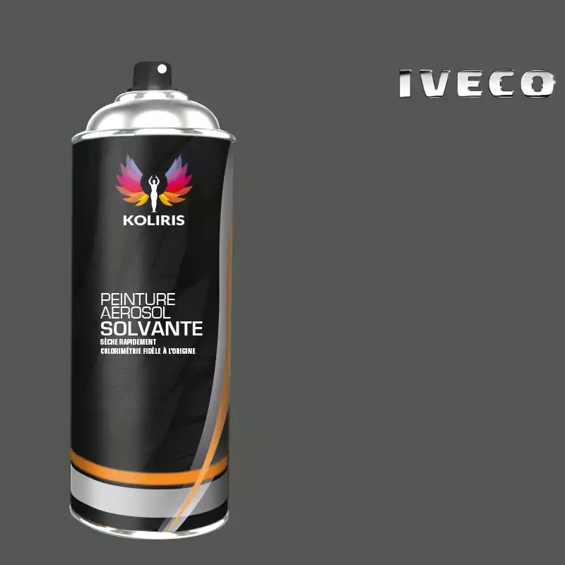 Bombe de peinture utilitaire solvant Iveco 400ml