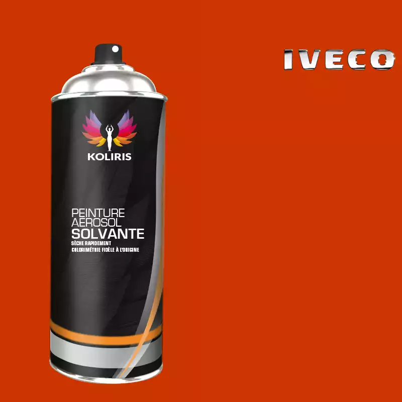 Bombe de peinture utilitaire solvant Iveco 400ml