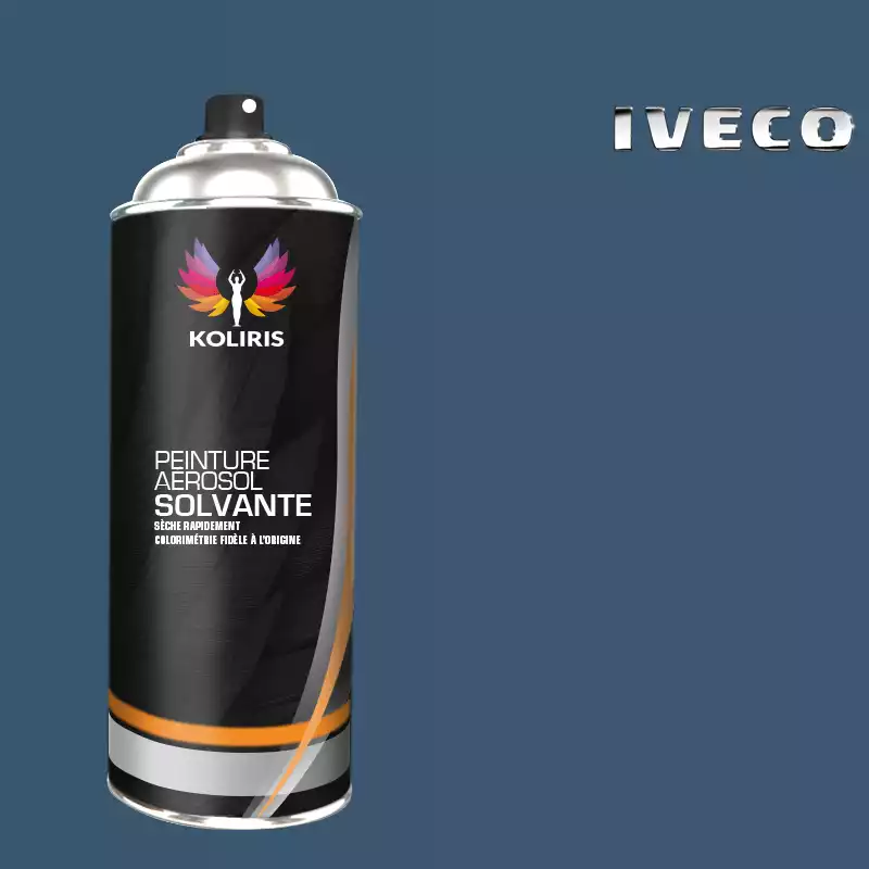 Bombe de peinture utilitaire solvant Iveco 400ml