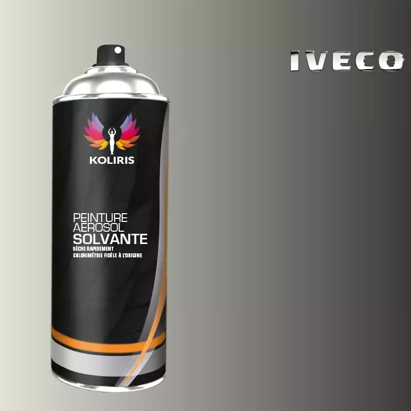 Bombe de peinture utilitaire solvant Iveco 400ml