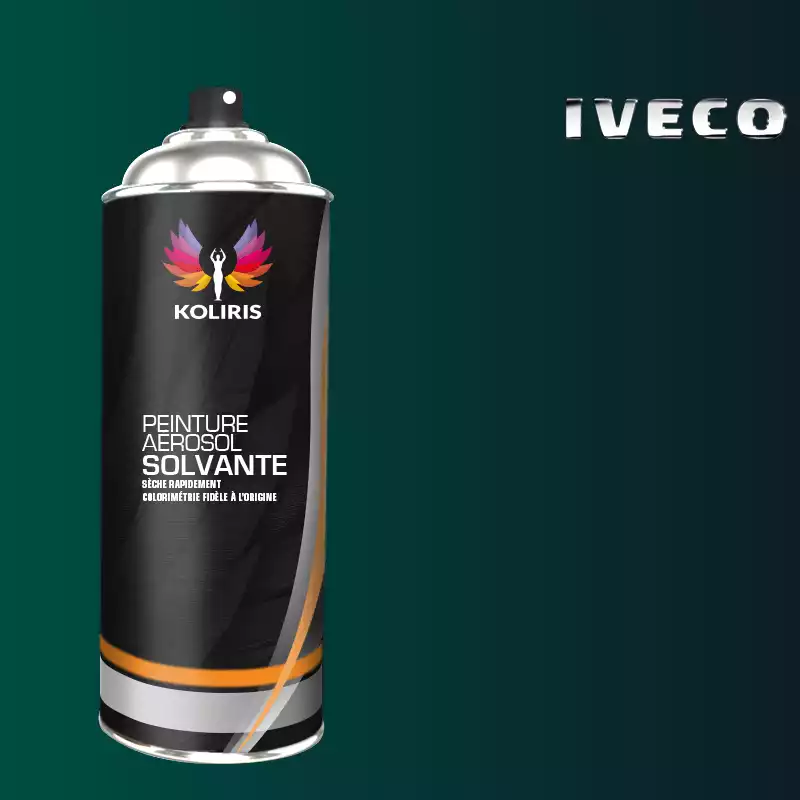 Bombe de peinture utilitaire solvant Iveco 400ml