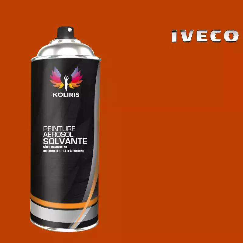 Bombe de peinture utilitaire solvant Iveco 400ml