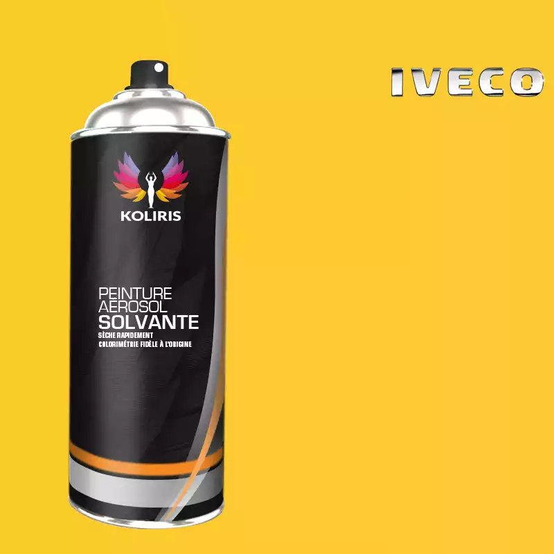 Bombe de peinture utilitaire solvant Iveco 400ml