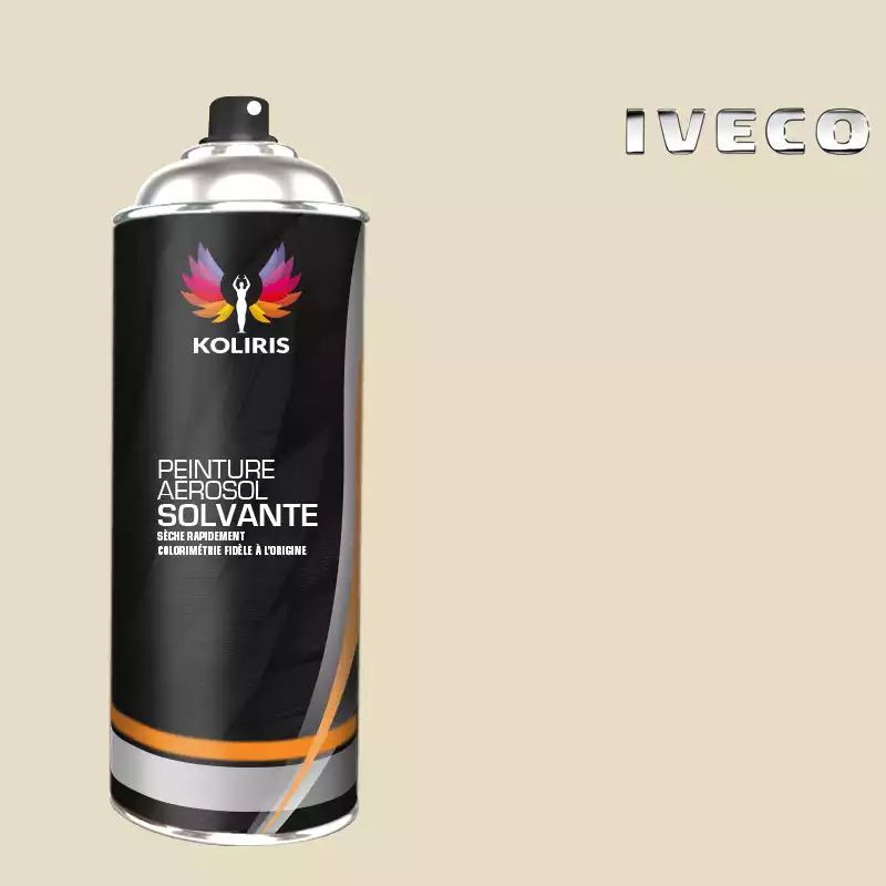 Bombe de peinture utilitaire solvant Iveco 400ml