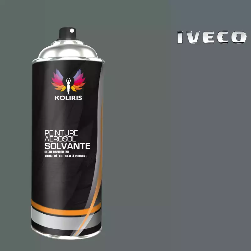 Bombe de peinture utilitaire solvant Iveco 400ml