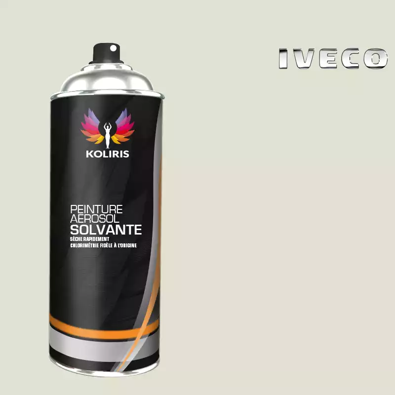 Bombe de peinture utilitaire solvant Iveco 400ml