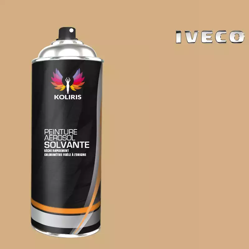 Bombe de peinture utilitaire solvant Iveco 400ml