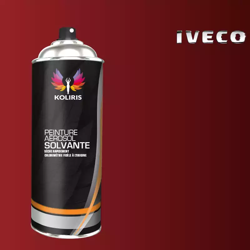 Bombe de peinture utilitaire solvant Iveco 400ml