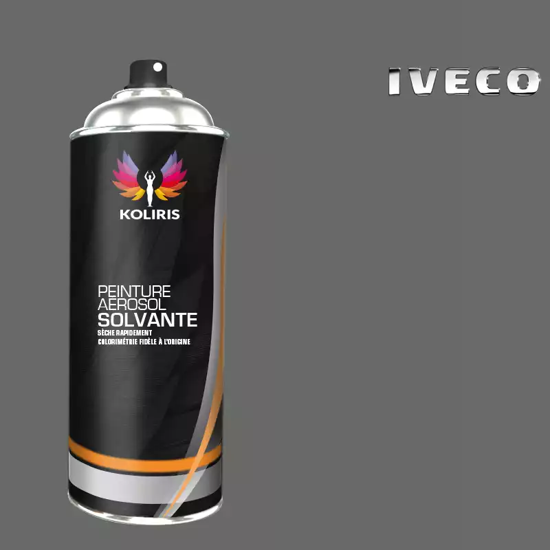 Bombe de peinture utilitaire solvant Iveco 400ml