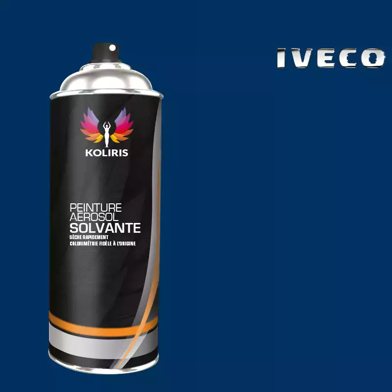 Bombe de peinture utilitaire solvant Iveco 400ml