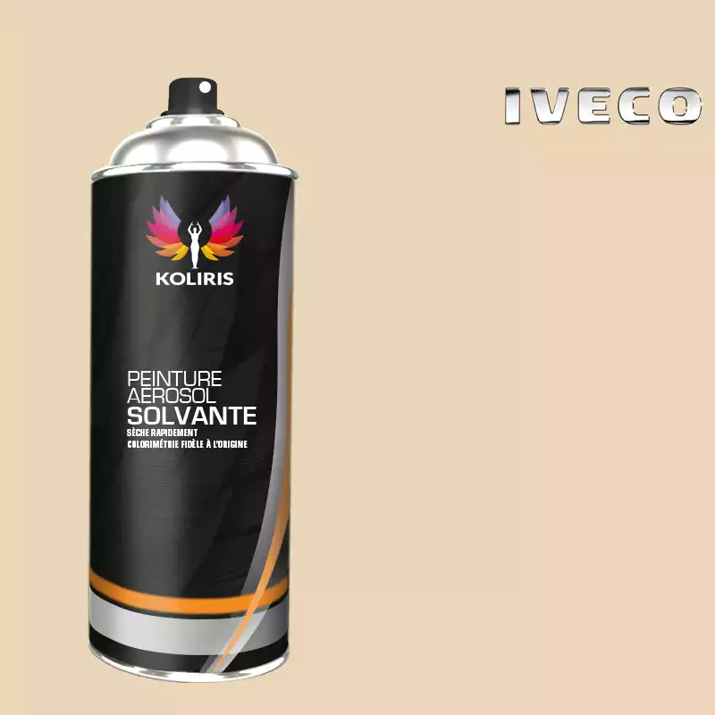 Bombe de peinture utilitaire solvant Iveco 400ml