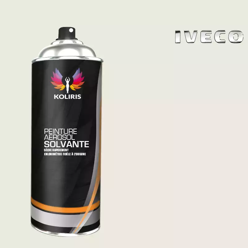 Bombe de peinture utilitaire solvant Iveco 400ml