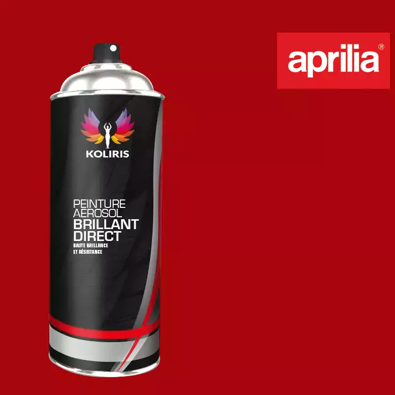 Bombe de peinture moto 1K brillant Aprilia Moto 400ml