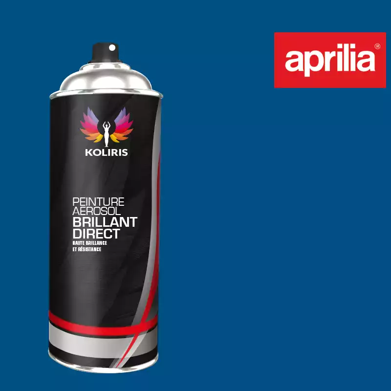 Bombe de peinture moto 1K brillant Aprilia Moto 400ml