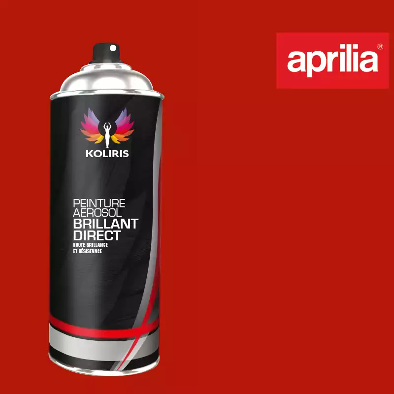 Bombe de peinture moto 1K brillant Aprilia Moto 400ml