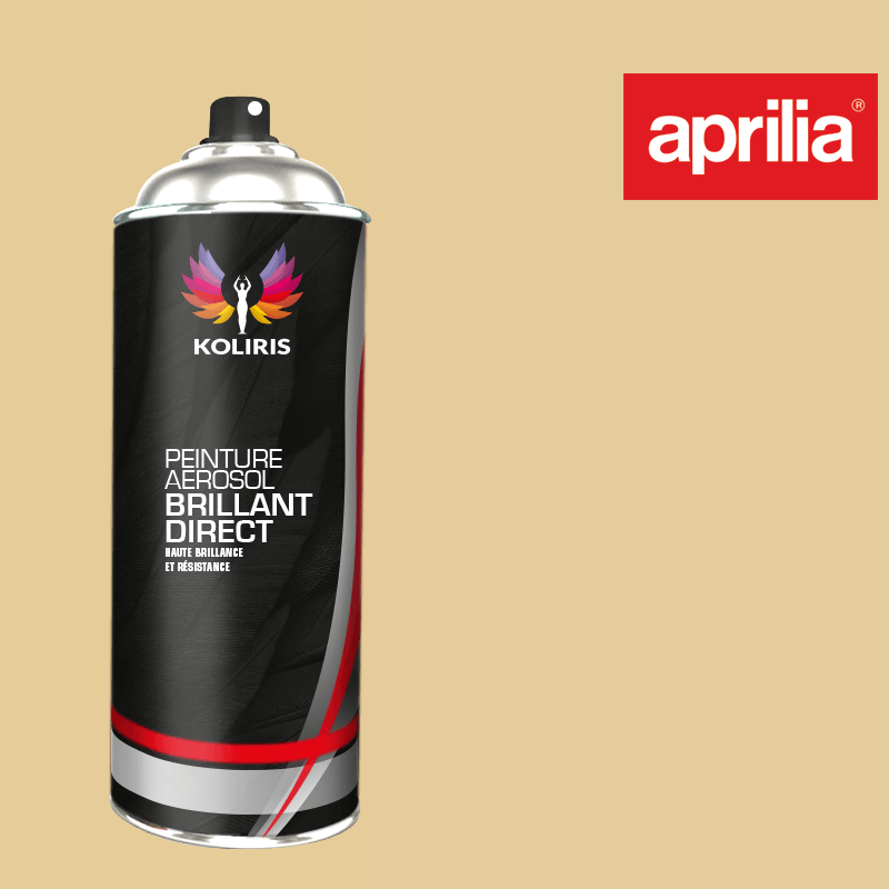 Bombe de peinture moto 1K brillant Aprilia Moto 400ml