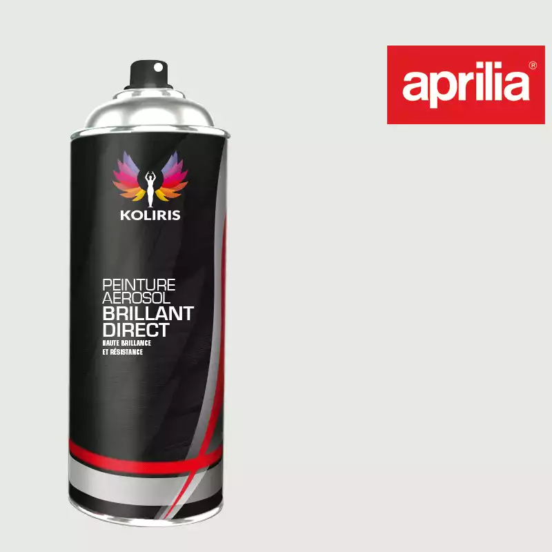 Bombe de peinture moto 1K brillant Aprilia Moto 400ml