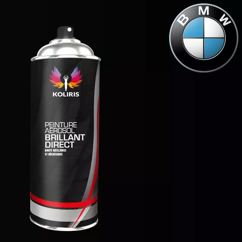 Bombe de peinture moto 1K brillant Bmw Moto 400ml