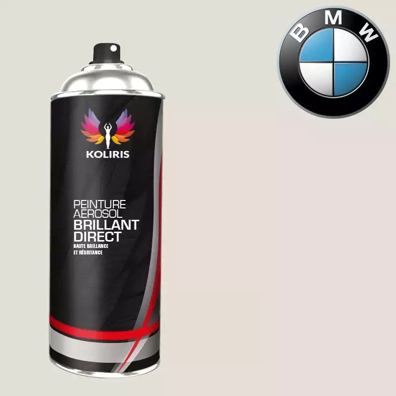 Bombe de peinture moto 1K brillant Bmw Moto 400ml