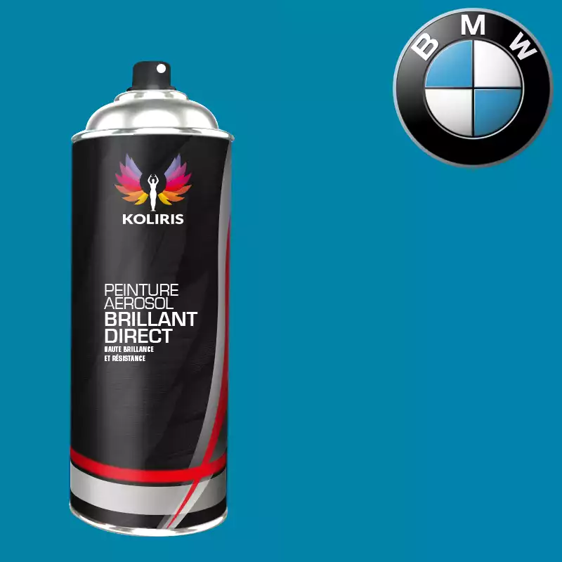 Bombe de peinture moto 1K brillant Bmw Moto 400ml