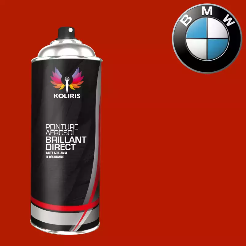 Bombe de peinture moto 1K brillant Bmw Moto 400ml