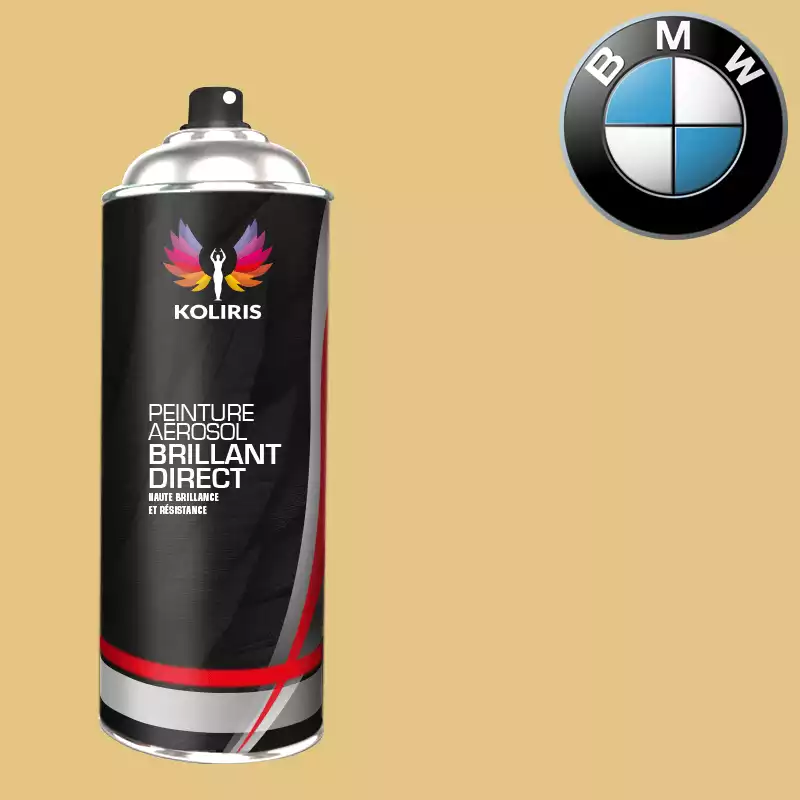 Bombe de peinture moto 1K brillant Bmw Moto 400ml