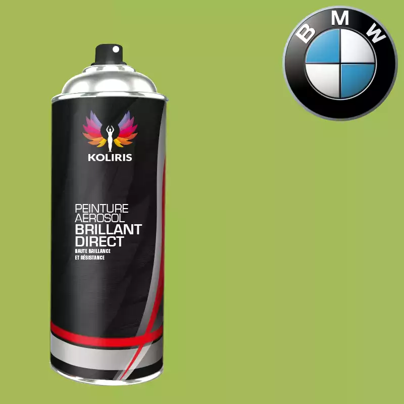 Bombe de peinture moto 1K brillant Bmw Moto 400ml