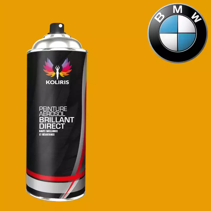 Bombe de peinture moto 1K brillant Bmw Moto 400ml