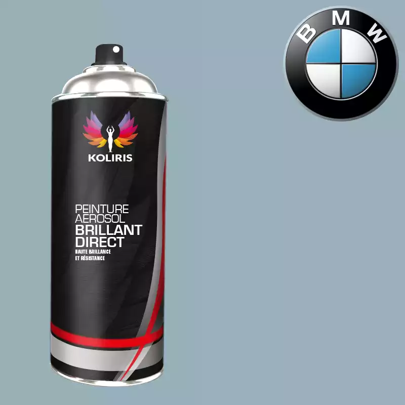 Bombe de peinture moto 1K brillant Bmw Moto 400ml