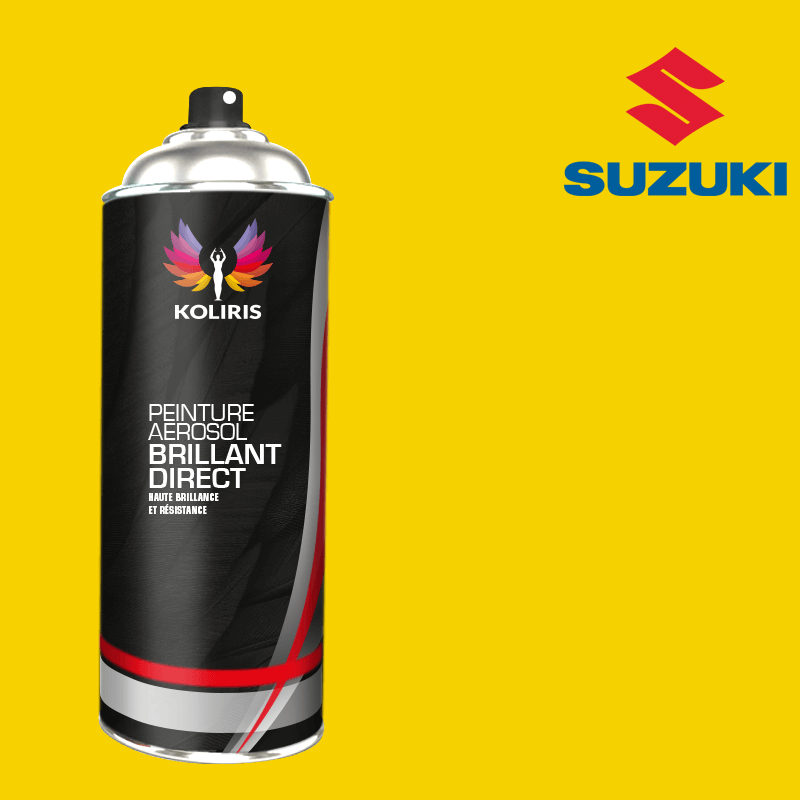 Bombe de peinture moto 1K brillant Suzuki Moto 400ml