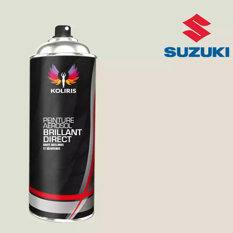 Bombe de peinture moto 1K brillant Suzuki Moto 400ml