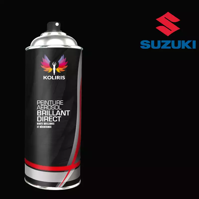 Bombe de peinture moto 1K brillant Suzuki Moto 400ml