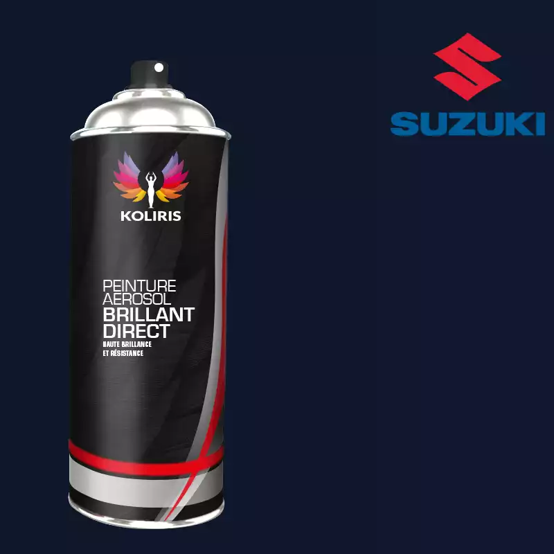 Bombe de peinture moto 1K brillant Suzuki Moto 400ml