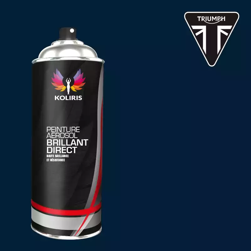 Bombe de peinture moto 1K brillant Triumph Moto 400ml