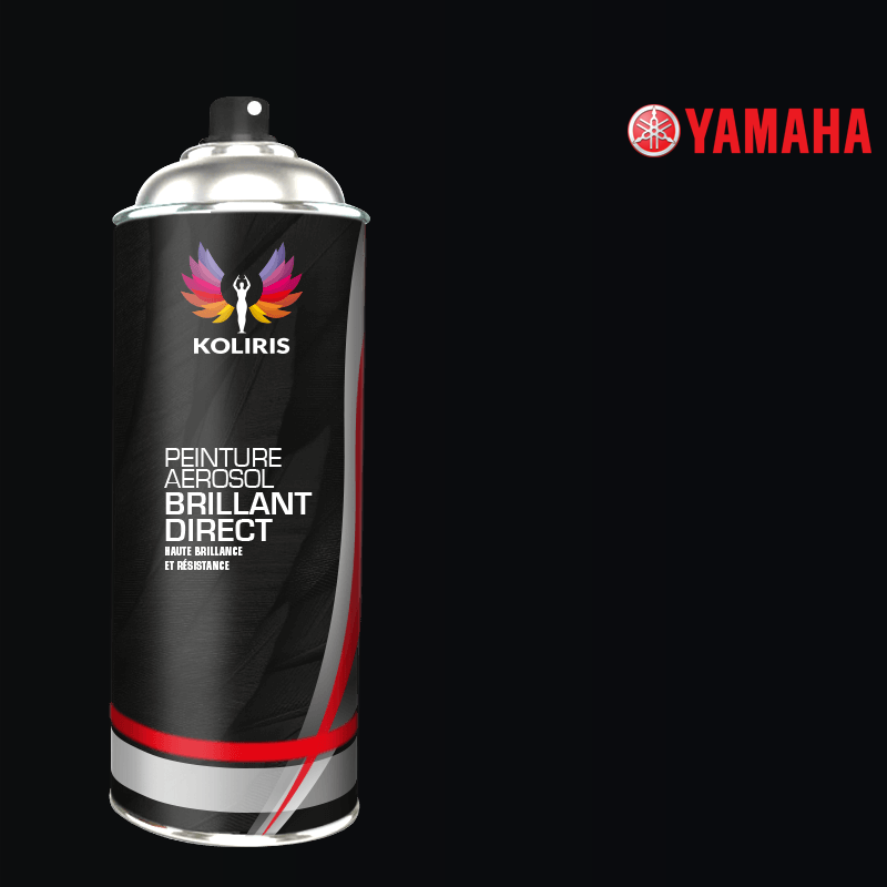 Bombe de peinture moto 1K brillant Yamaha Moto 400ml