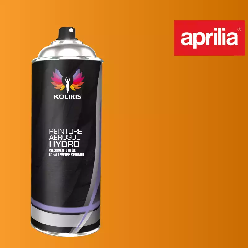 Bombe de peinture moto hydro Aprilia Moto 400ml