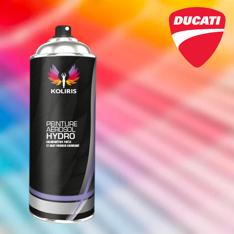 Bombe de peinture moto hydro Ducati Moto 400ml