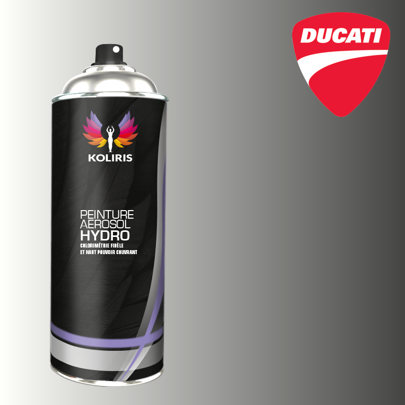 Bombe de peinture moto hydro Ducati Moto 400ml