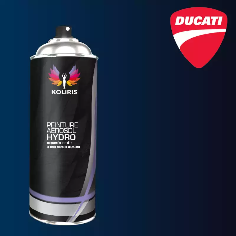 Bombe de peinture moto hydro Ducati Moto 400ml