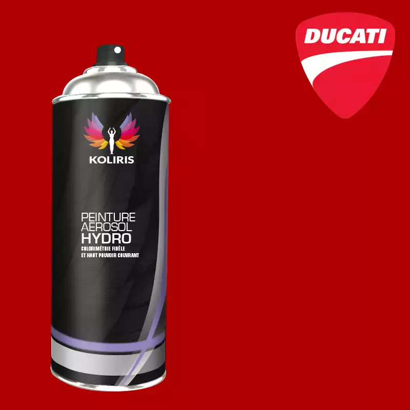 Bombe de peinture moto hydro Ducati Moto 400ml