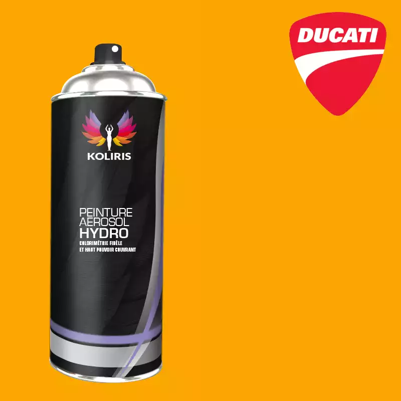 Bombe de peinture moto hydro Ducati Moto 400ml