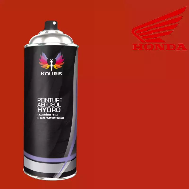 Bombe de peinture moto hydro Honda Moto 400ml